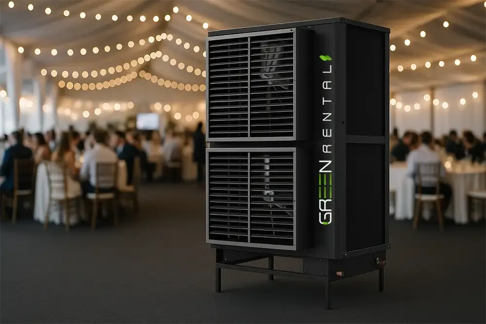 Climatizador Green Rental em evento