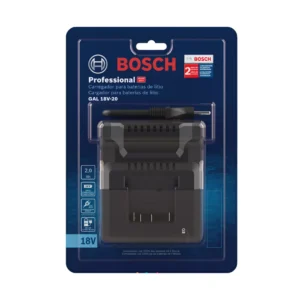 Carregador de Bateria Bosch 18v GAL 18v-20 Bivolt