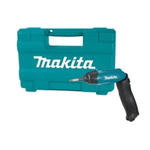 Parafusadeira Articulada 1:4 Makita à Bateria 3.6v, Maleta e 81 Acessórios DF001DW